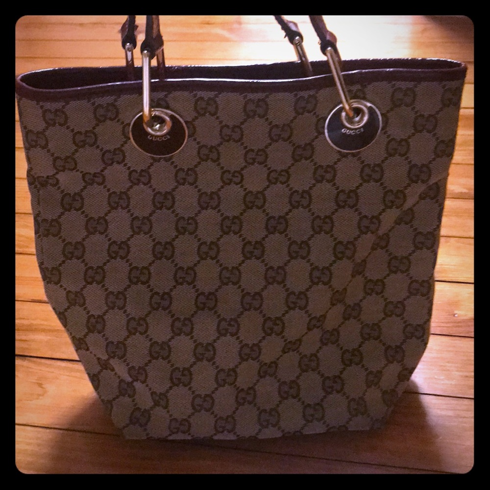Gucci Mini Tote Shoulder Bucket Bag